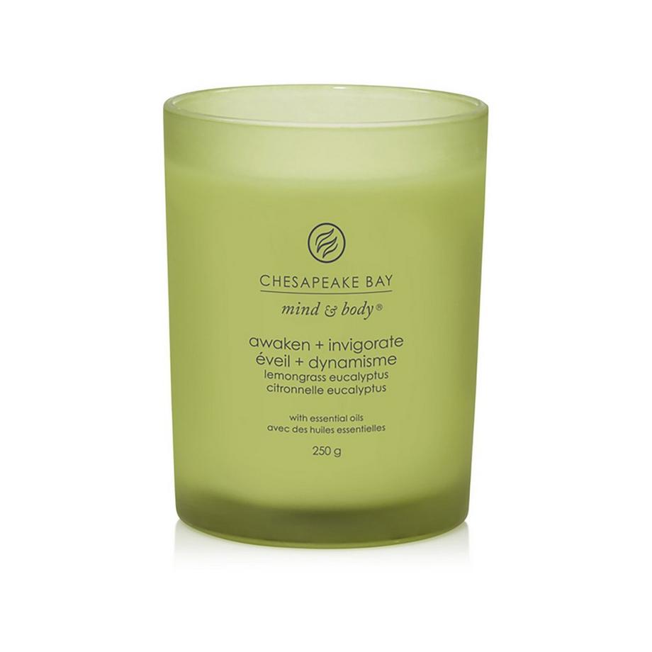 Candela profumata in vetro