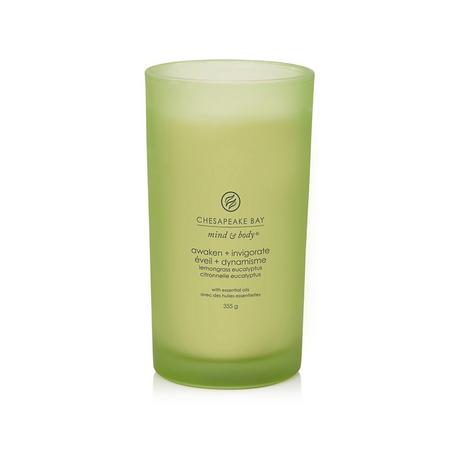 Chesapeake Bay Bougie parfumée en verre Awaken & Invigorate 