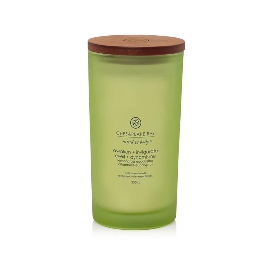 Chesapeake Bay Candela profumata in vetro Awaken & Invigorate 