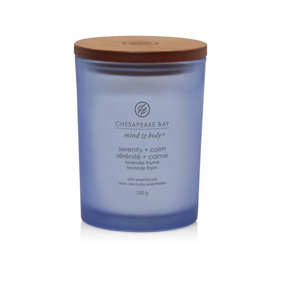 Chesapeake Bay Bougie parfumée en verre Serenity & Calm 