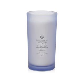 Chesapeake Bay Bougie parfumée en verre Serenity & Calm 
