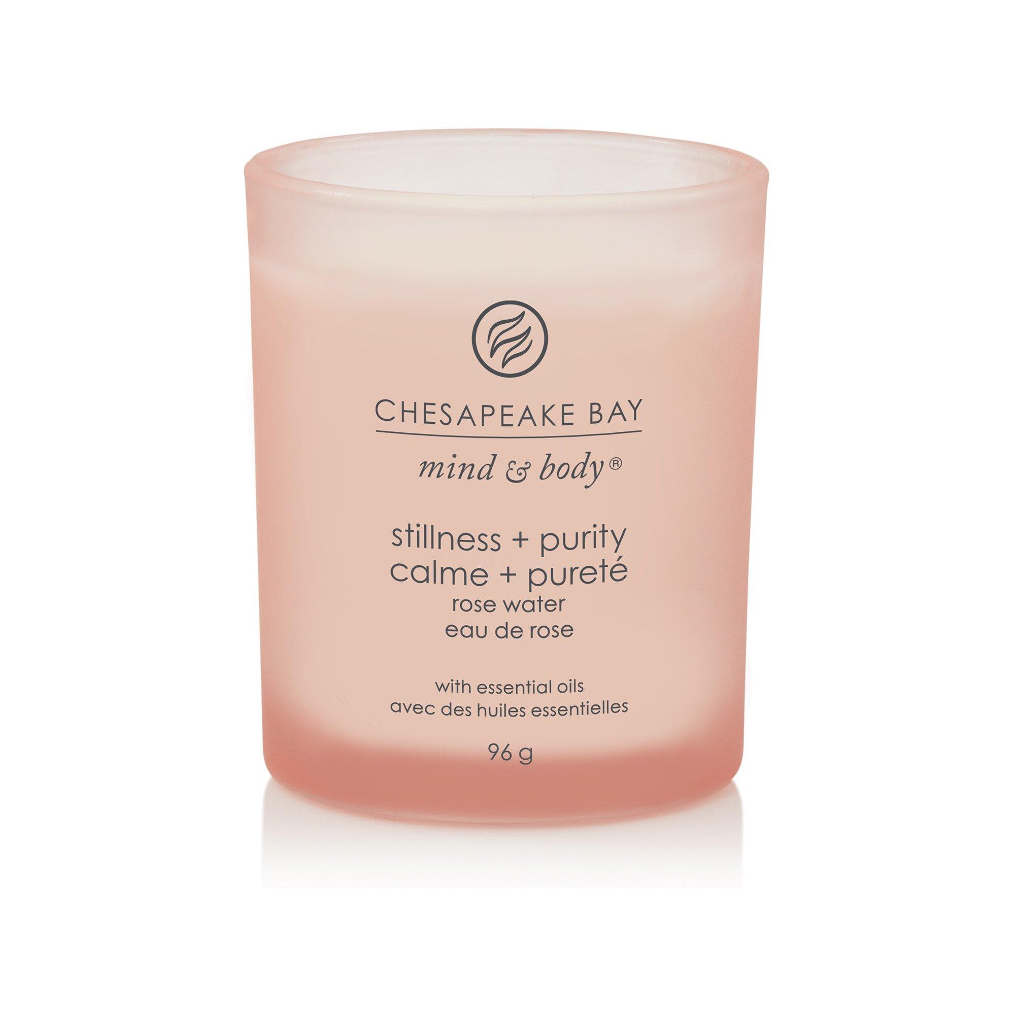 Chesapeake Bay Bougie parfumée en verre Stillness & Purity 