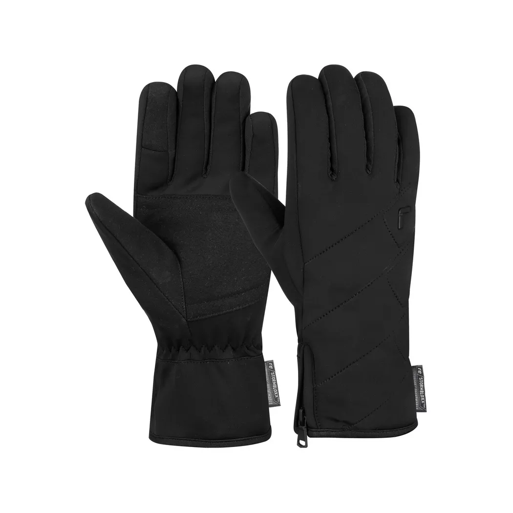 reusch - Skihandschuhe, Finger, Loredana STORMBLOXX, 6.5, Black