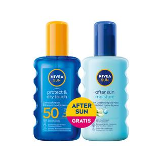NIVEA SUN Sun P&D Spray LSF50+After Sun Mixpack Protect & Dry Touch Spray LSF 50 + After Sun Spray 