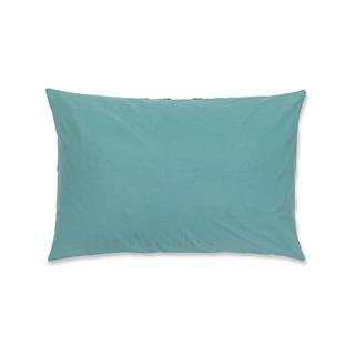 FAZZINI Federa in raso con stampa a foglie  