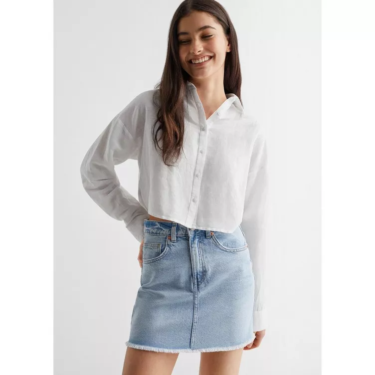 MANGO Teen Hemd langarm online kaufen MANOR