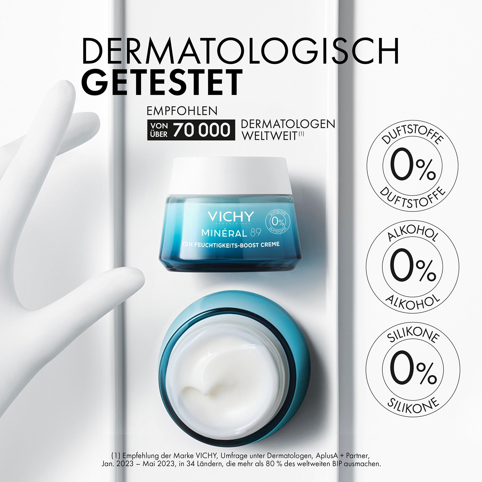 VICHY Mineral 89 Gesichtscreme Minéral 89 Creme ohne Duft  