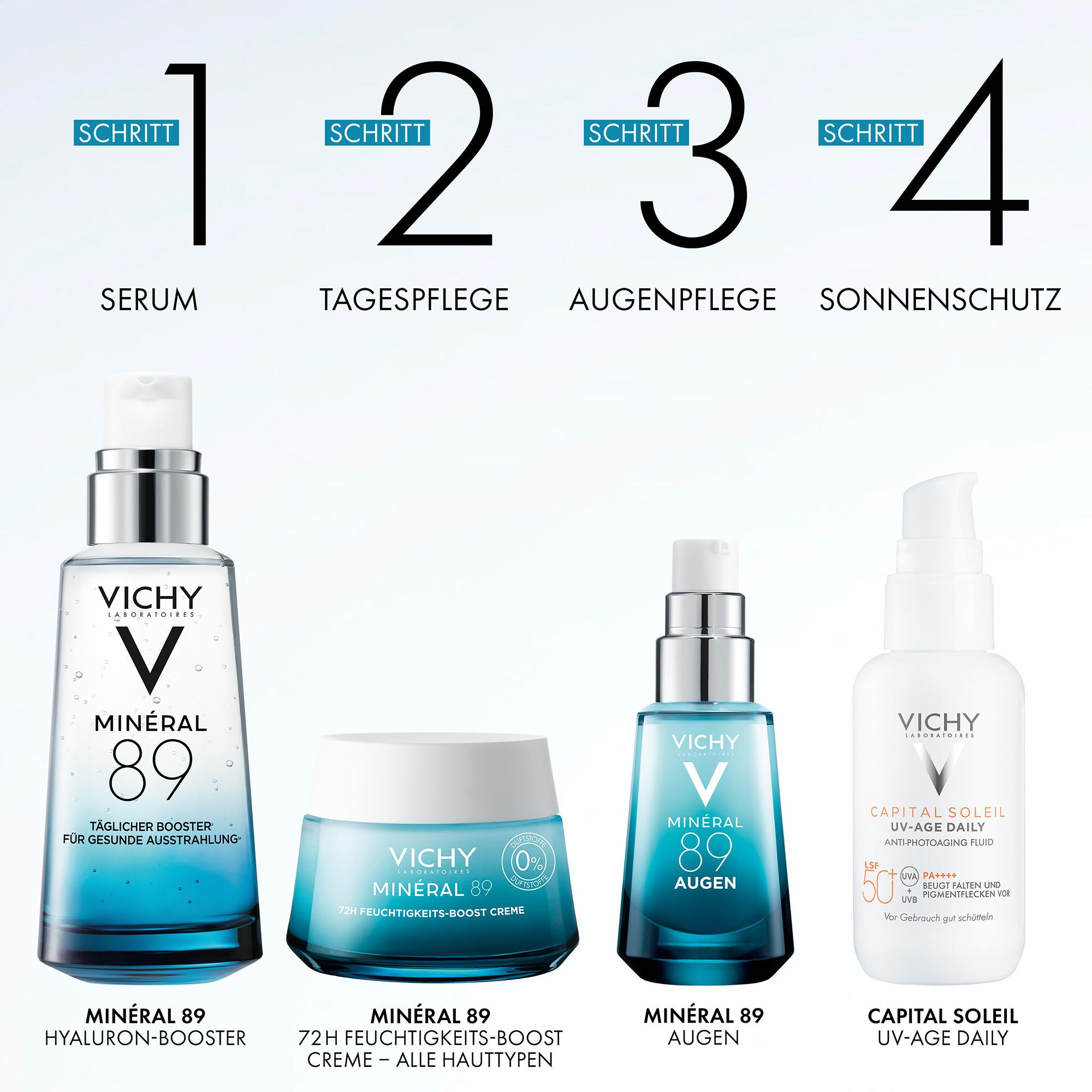 VICHY Mineral 89 Gesichtscreme Minéral 89 Creme ohne Duft  