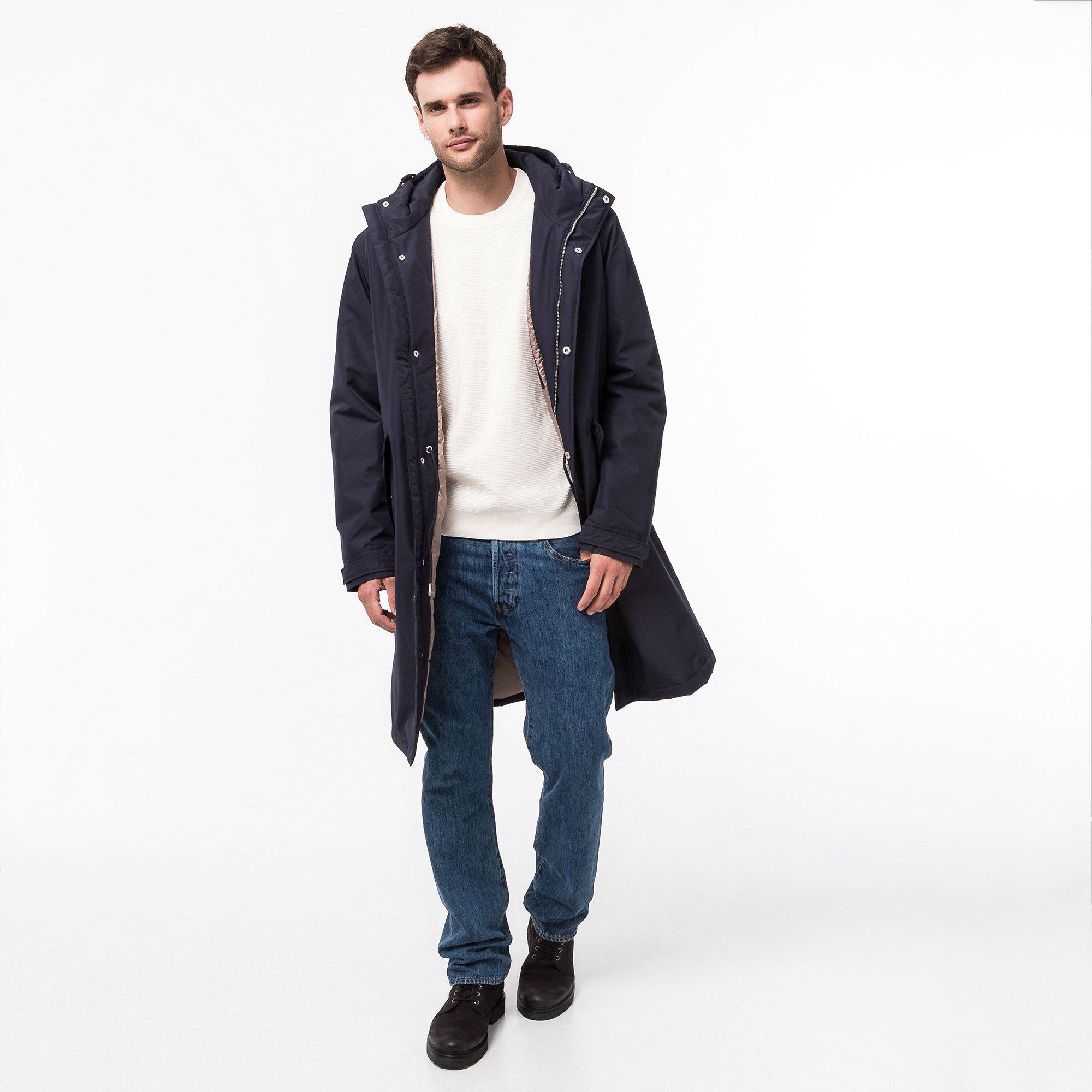 Image of Parka Herren Marine XXL