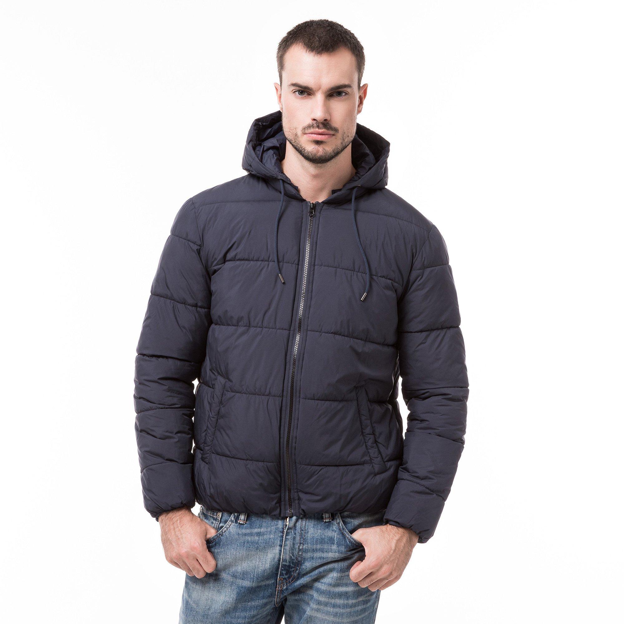 Manor Man Steppjacke mit Kapuze  