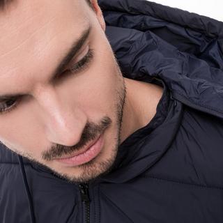 Manor Man Veste matelassée avec capuche  