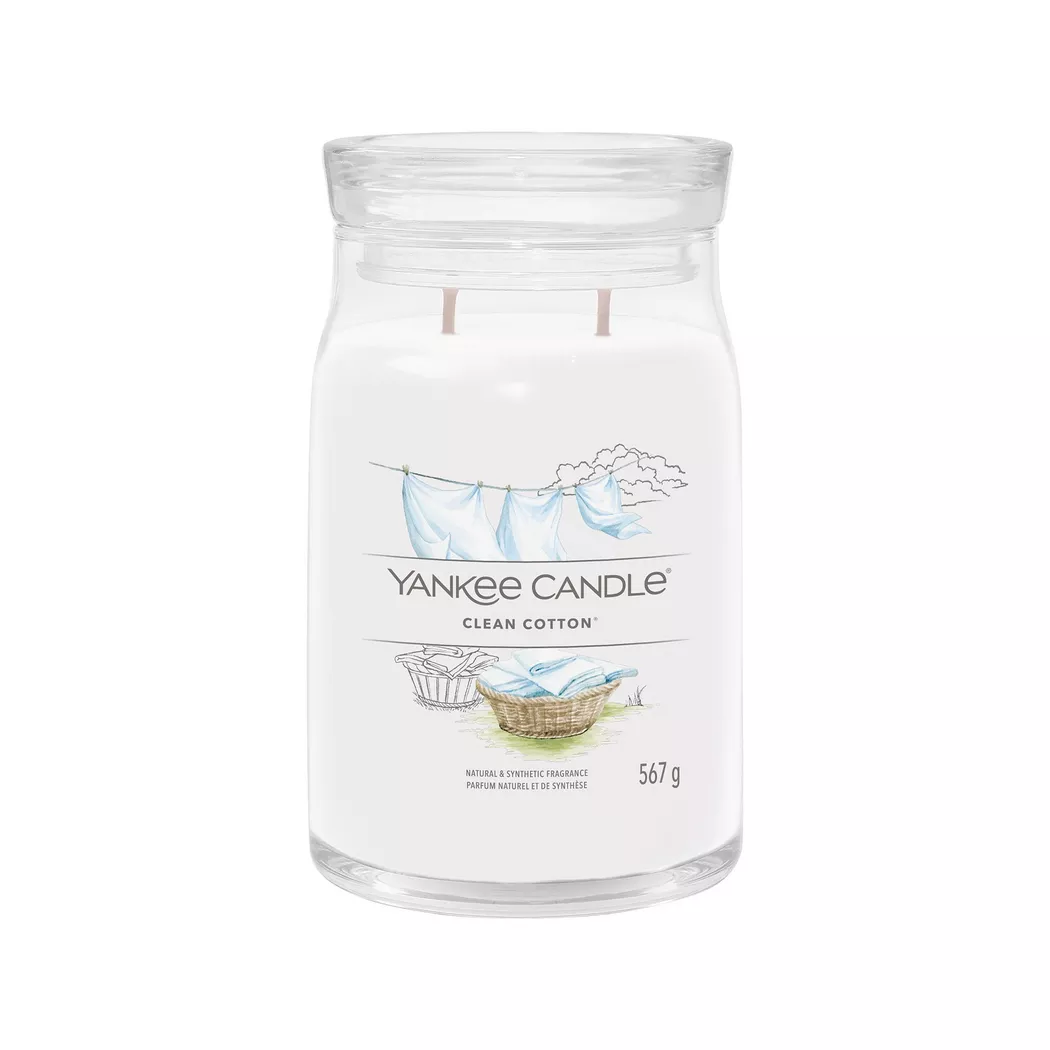 Yankee - Clean Cotton Large Candle