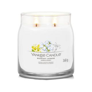 Yankee Candle Signature Candela profumata in vetro Midnight Jasmine 