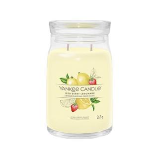 Yankee Candle Signature Duftkerze im Glas Iced Berry Lemonade 