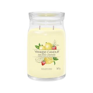 Yankee Candle Signature Duftkerze im Glas Iced Berry Lemonade 