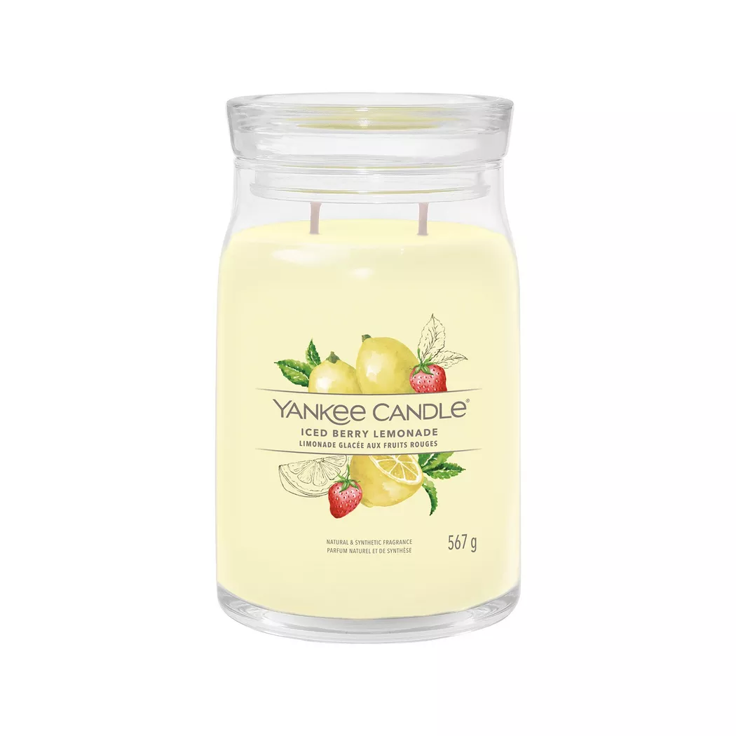 Yankee Candle Signature Large Candle Iced Berry Lemonade 567 g