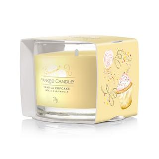 Yankee Candle Signature Bougie parfumée en verre Vanilla Cupcake 