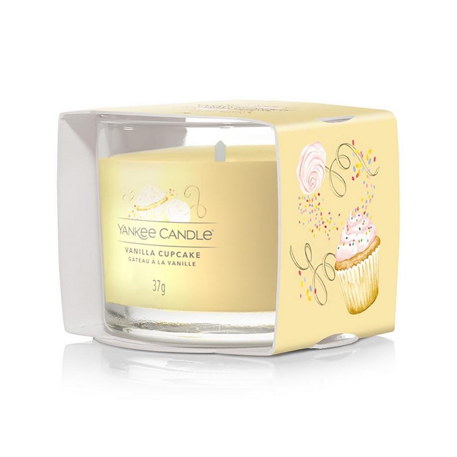 Yankee Candle Signature Candela profumata in vetro Vanilla Cupcake 