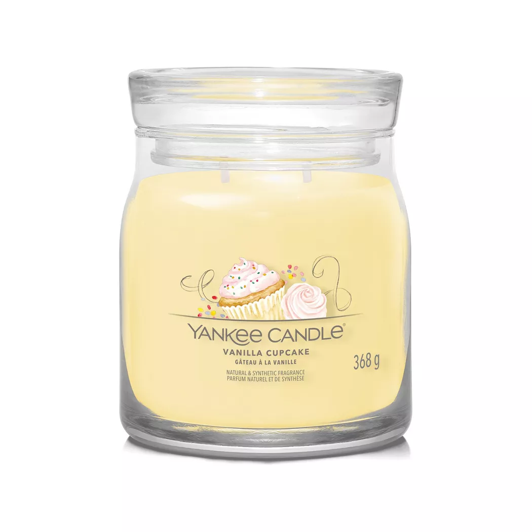 Yankee Candle Signature Scented Glass Jar Candle Yellow Pastel 368g 3