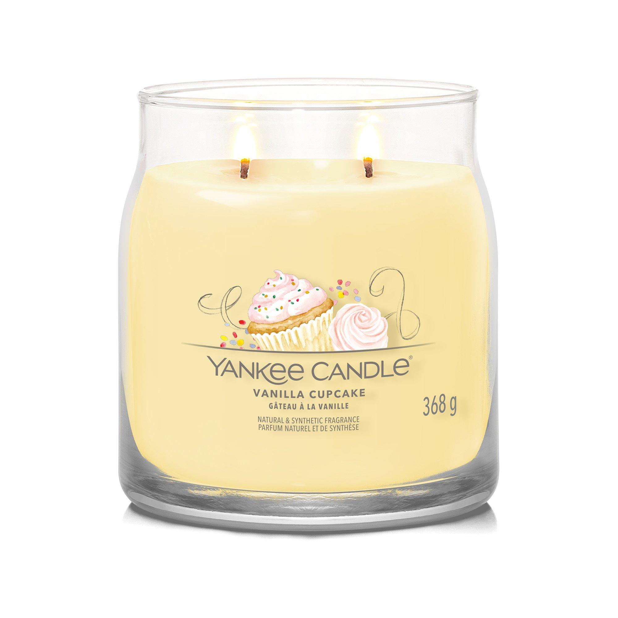 Yankee Candle Signature Duftkerze im Glas Vanilla Cupcake 