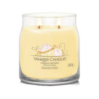 Yankee Candle Signature Candela profumata in vetro Vanilla Cupcake 
