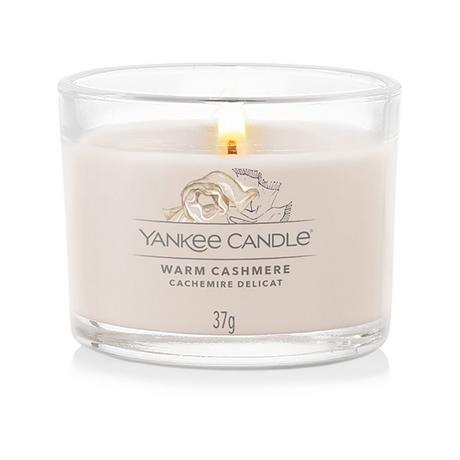 Yankee Candle Signature Bougie parfumée en verre Warm Cashmere 