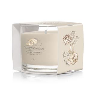 Yankee Candle Signature Bougie parfumée en verre Warm Cashmere 