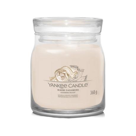 Yankee Candle Signature Candela profumata in vetro Warm Cashmere 