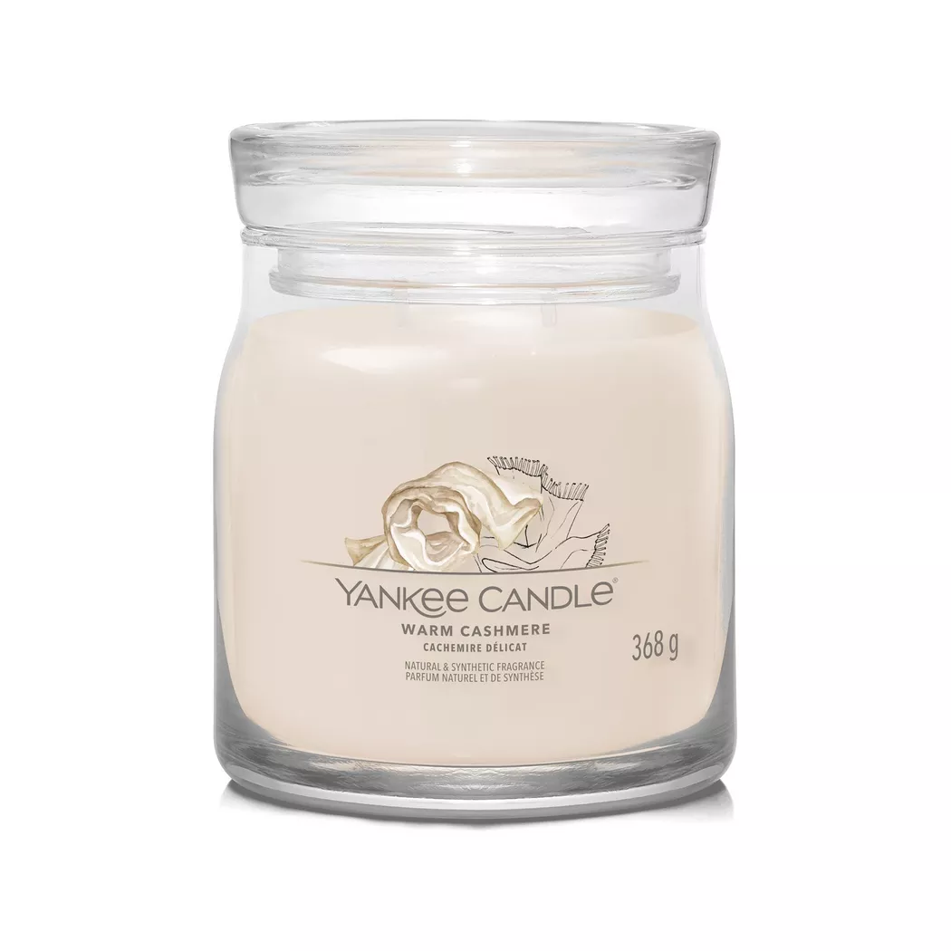 Yankee Candle Warm Cashmere Signature Jar Medium