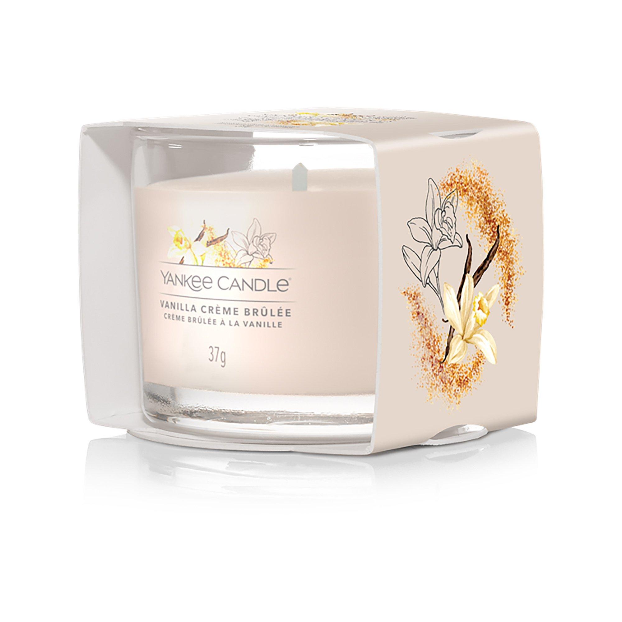 Yankee Candle Signature Candela profumata in vetro Vanilla Crème Brûlée 