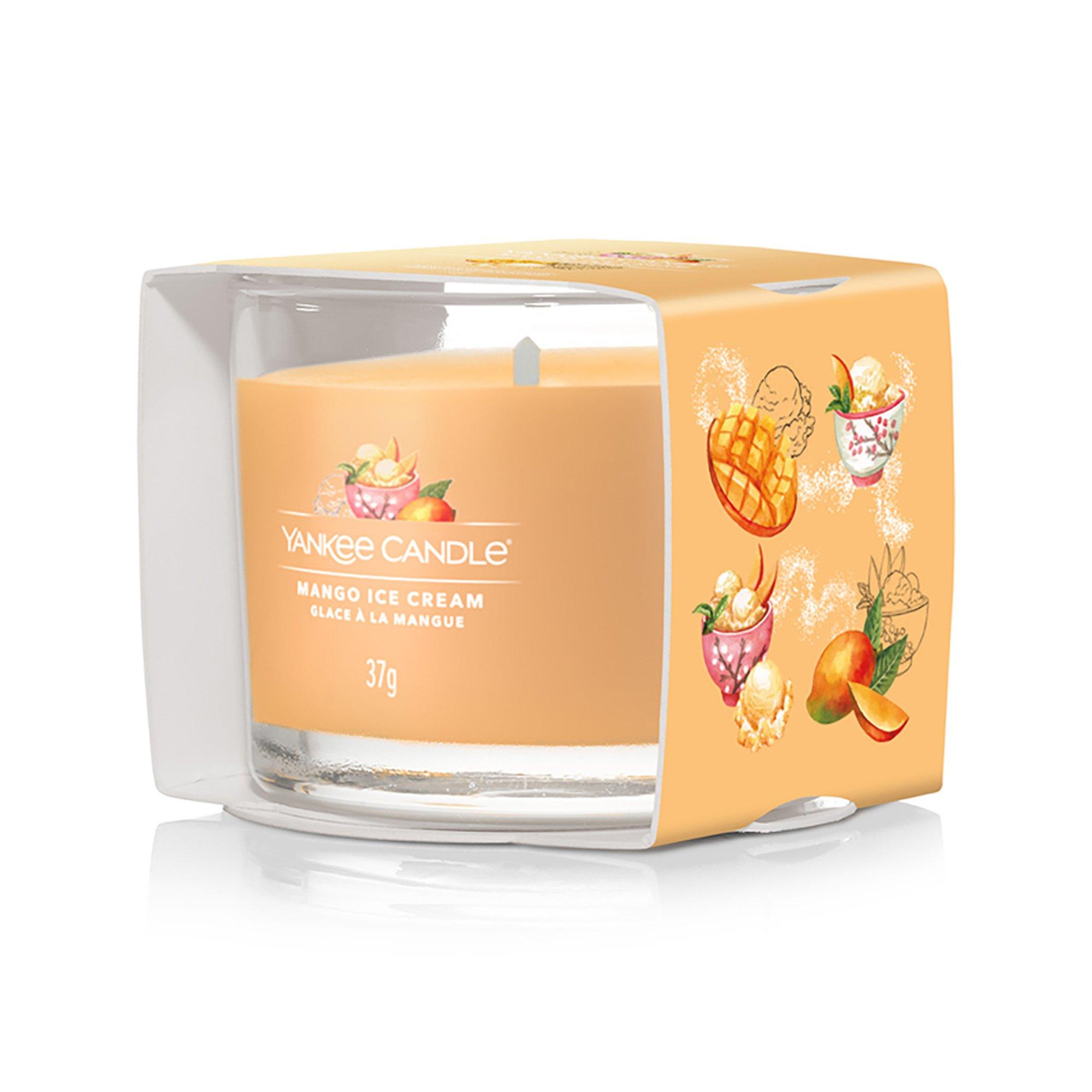 Yankee Candle Signature Duftkerze im Glas Mango Ice Cream 