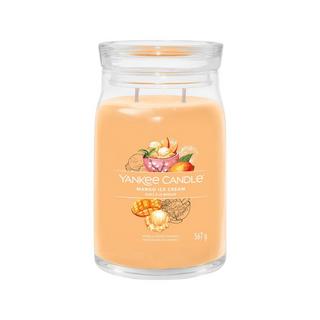 Yankee Candle Signature Candela profumata in vetro Mango Ice Cream 