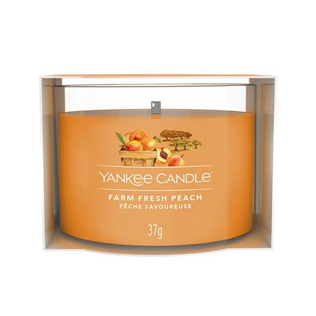 Yankee Candle Signature Bougie parfumée en verre Farm Fresh Peach 