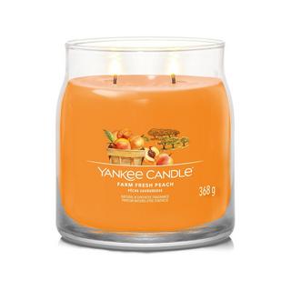 Yankee Candle Signature Candela profumata in vetro Farm Fresh Peach 