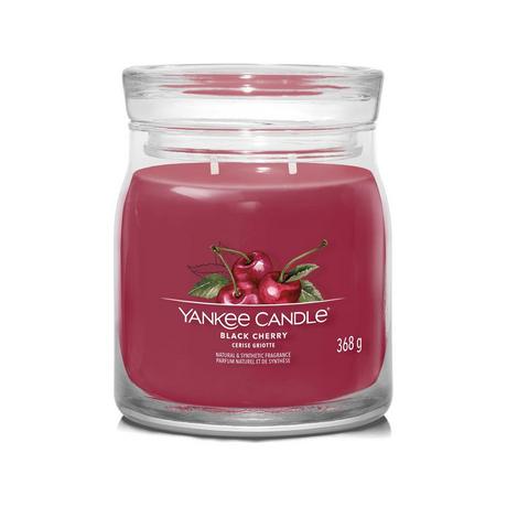 Yankee Candle Signature Duftkerze im Glas Black Cherry 