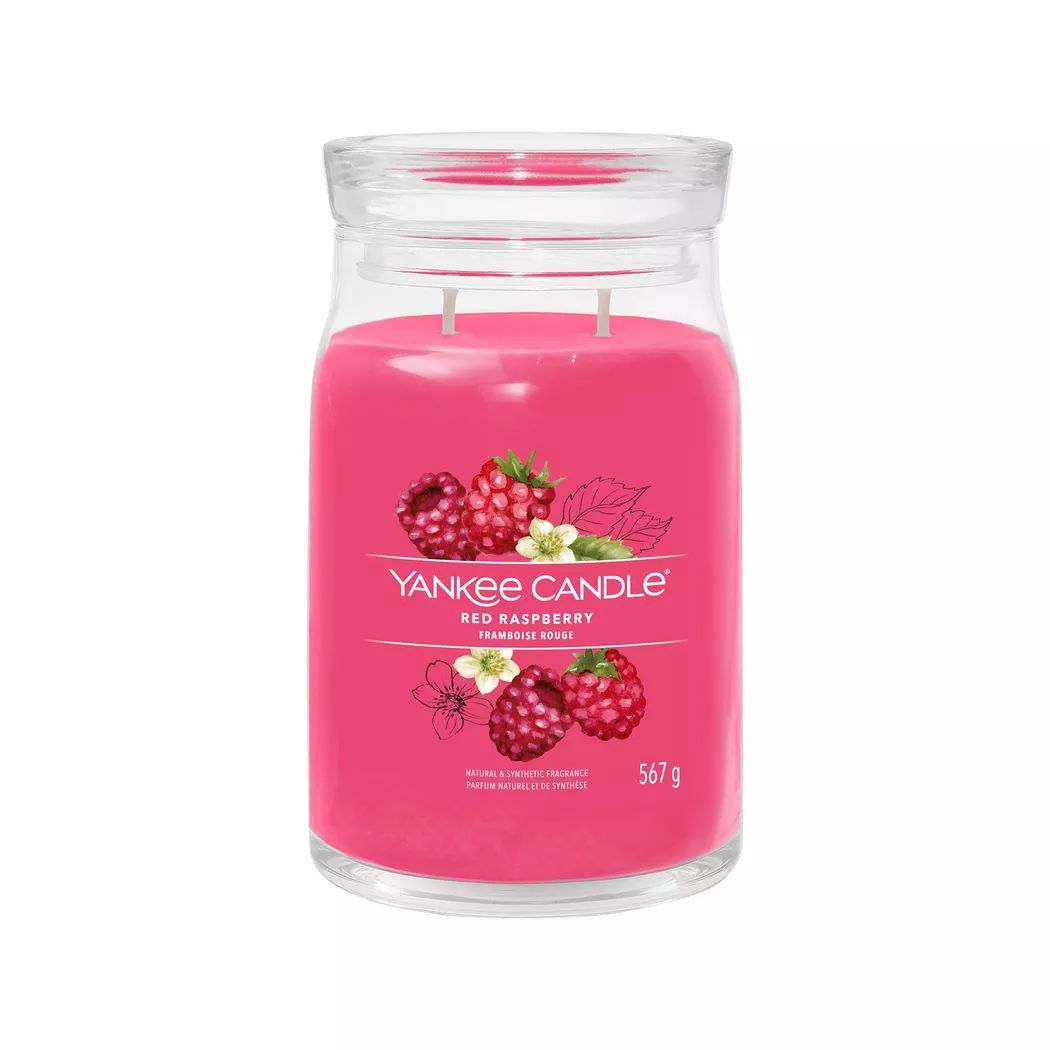 Yankee Candle Signature Large Candle Red Raspberry 567 g
