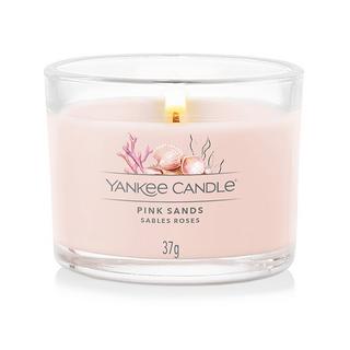 Yankee Candle Signature Bougie parfumée en verre Pink Sands 