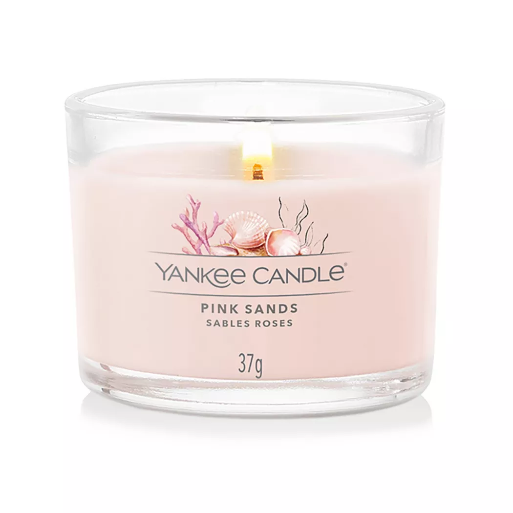 Yankee Candle Signature - Duftkerze im Glas, 37g, Rosa