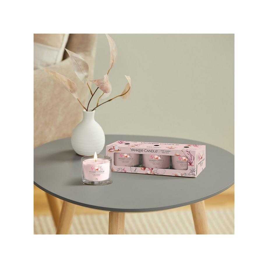 Yankee Candle Signature Duftkerze im Glas Pink Sands 