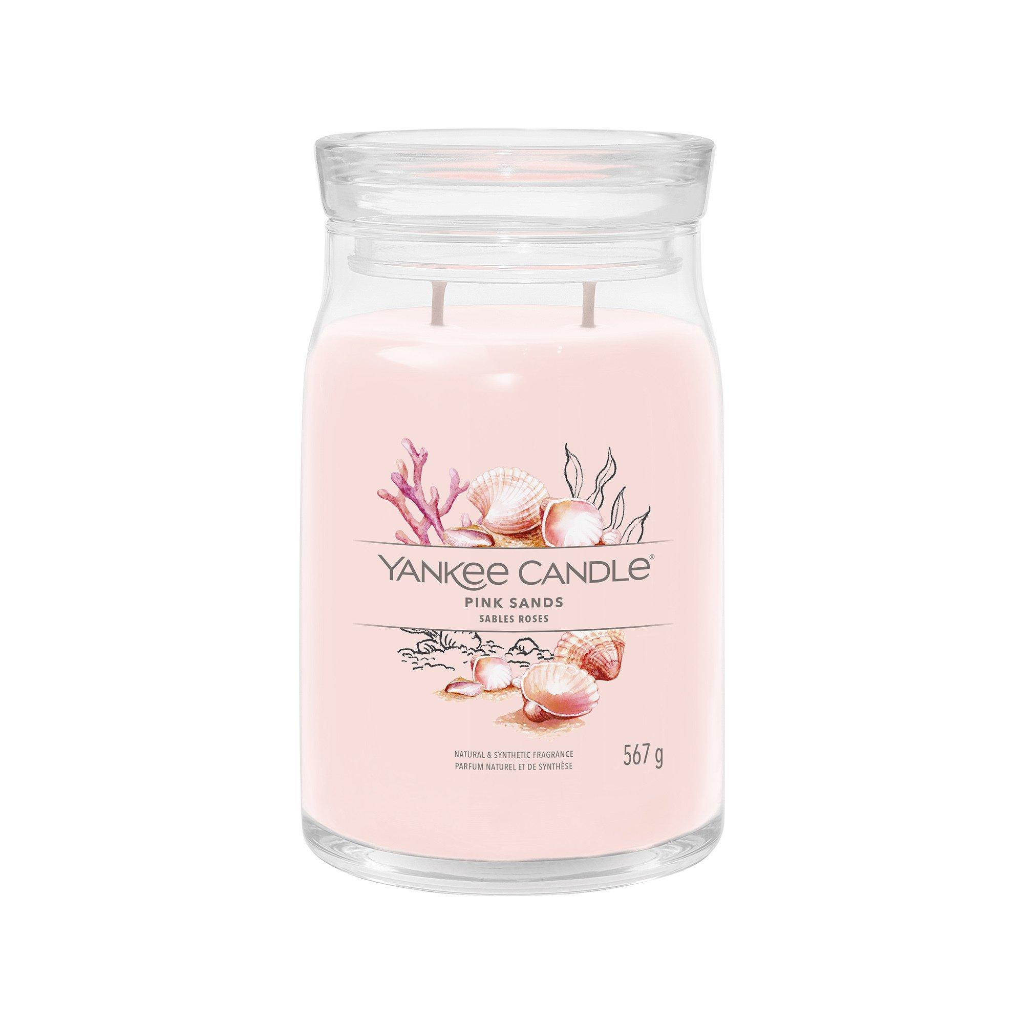 Yankee Candle Signature Duftkerze im Glas Pink Sands 