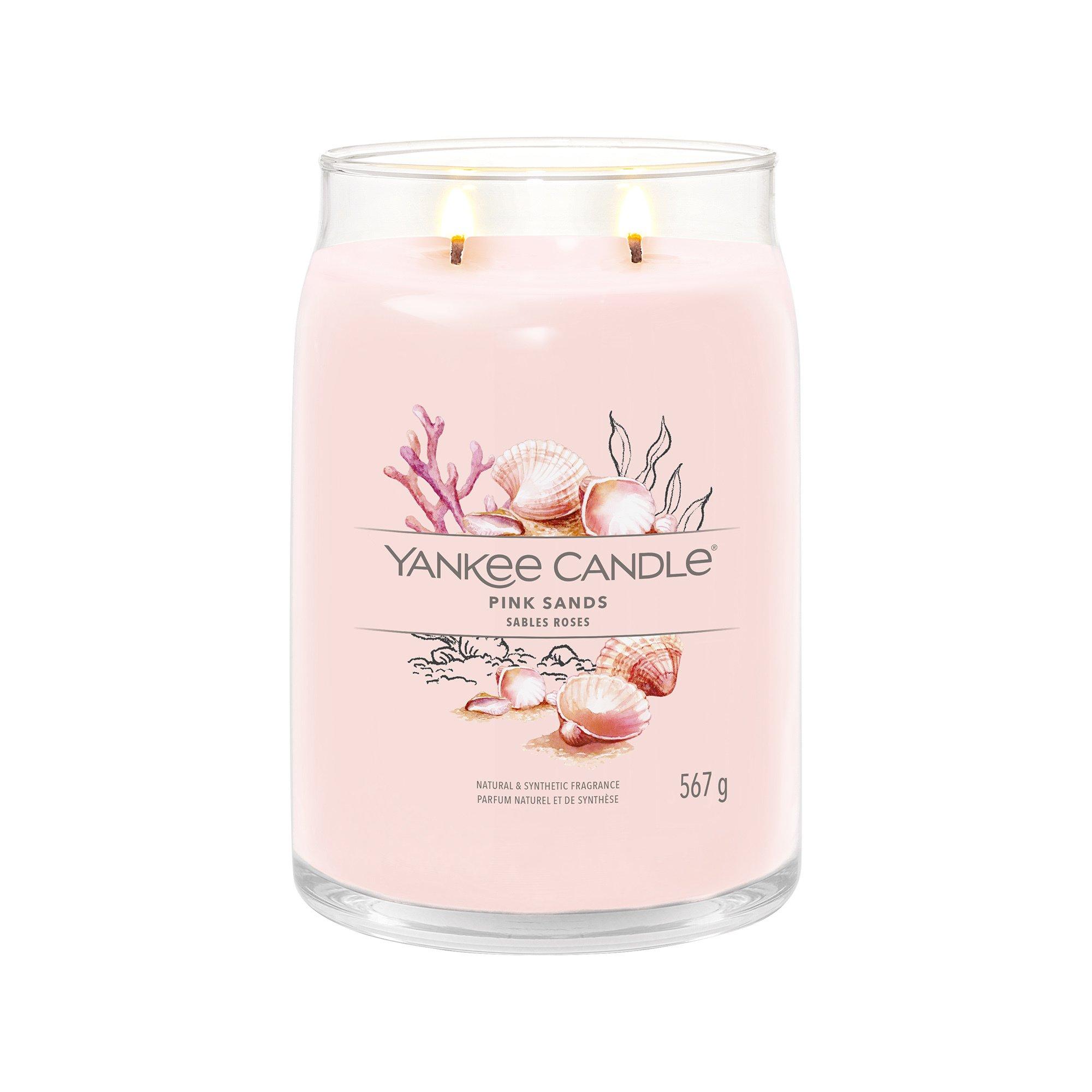 Yankee Candle Signature Duftkerze im Glas Pink Sands 