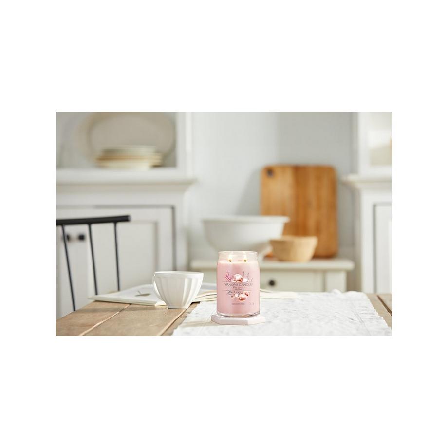 Yankee Candle Signature Candela profumata in vetro Pink Sands 