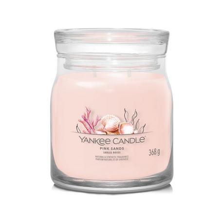 Yankee Candle Signature Duftkerze im Glas Pink Sands 
