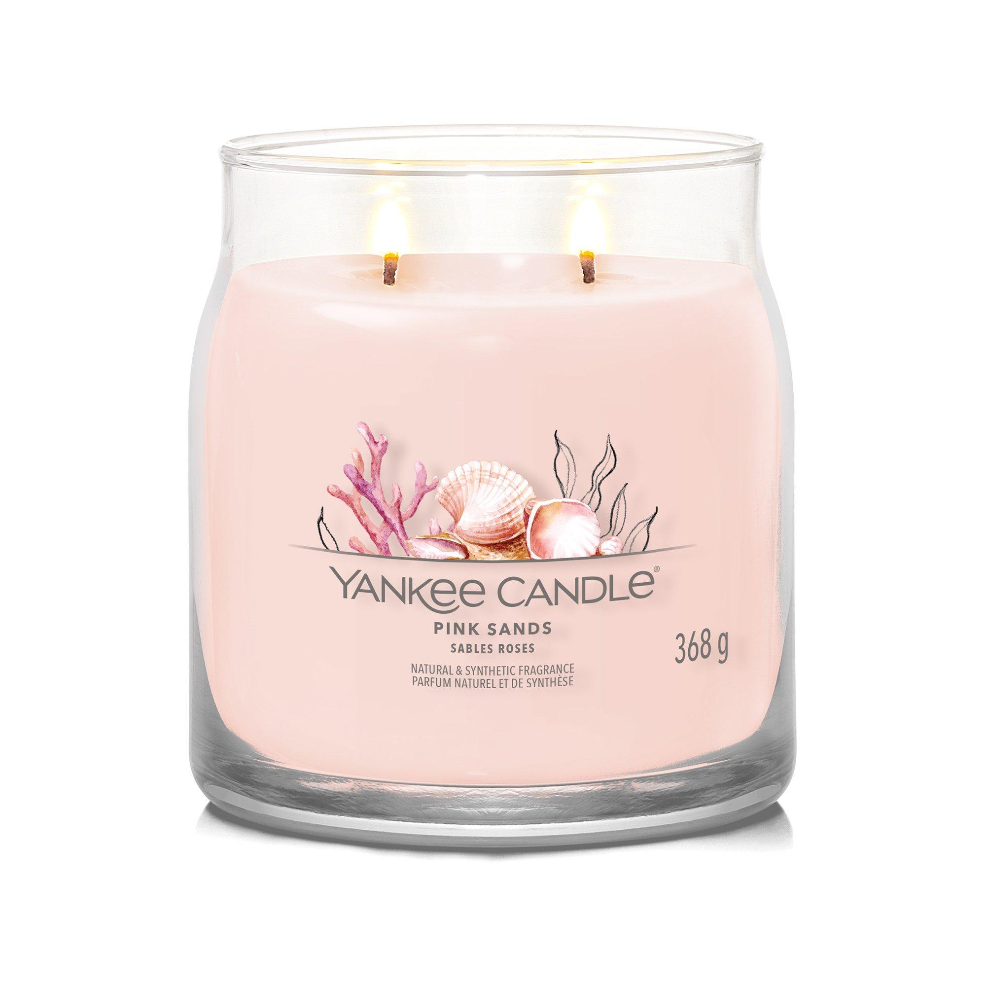 Yankee Candle Signature Duftkerze im Glas Pink Sands 