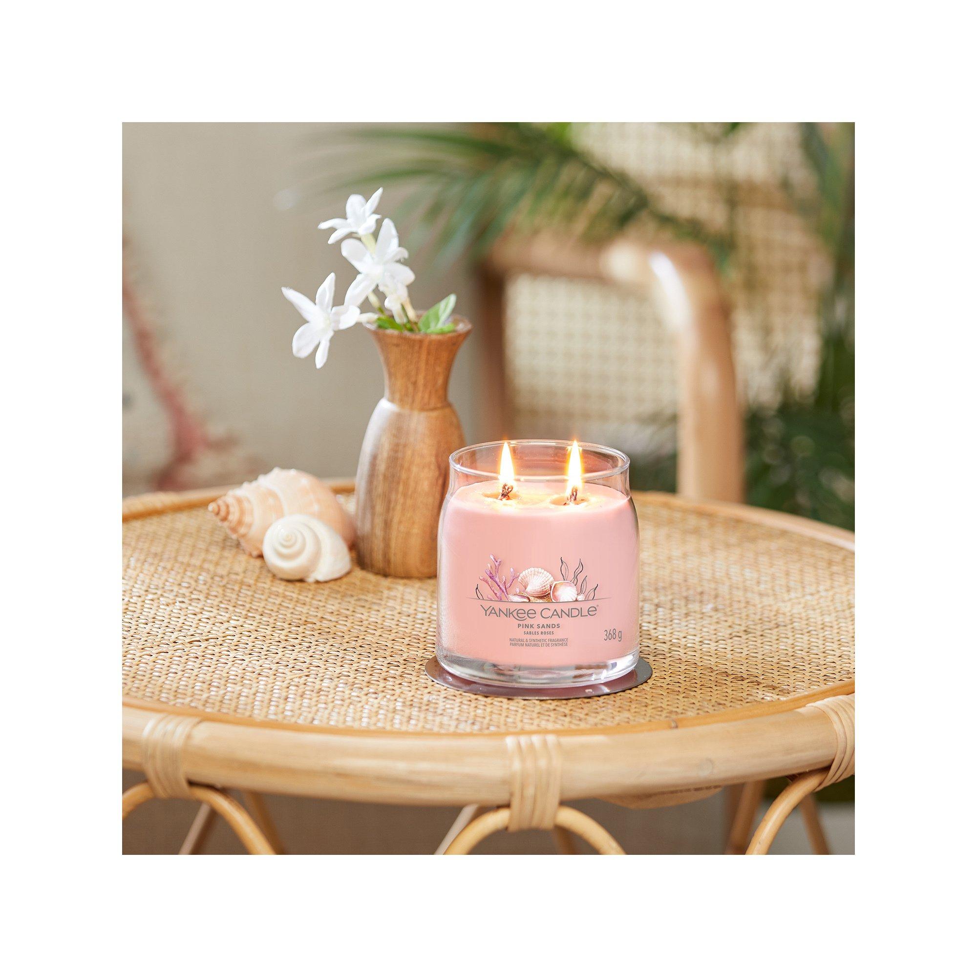 Yankee Candle Signature Duftkerze im Glas Pink Sands 