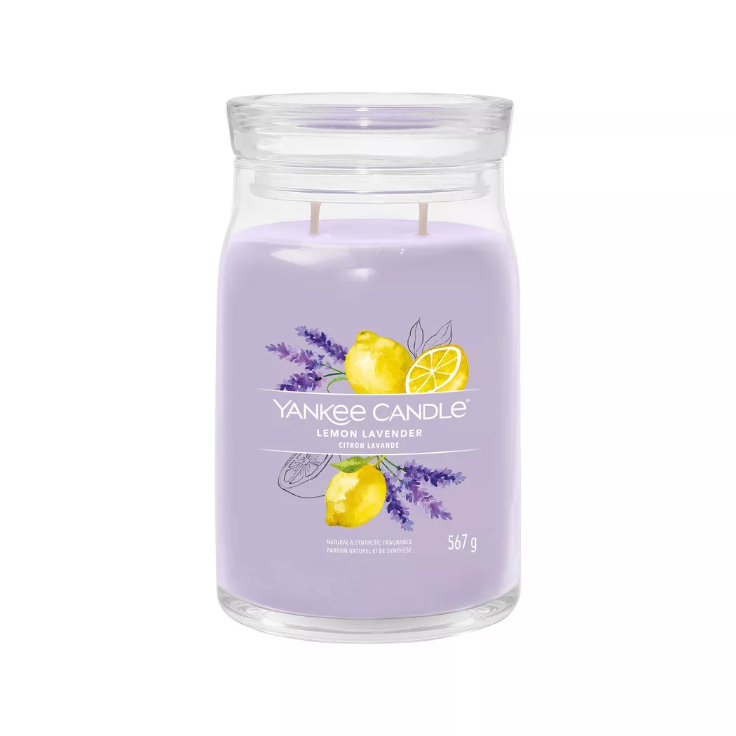 Yankee Candle Signature - Duftkerze im Glas, 567G, Viola