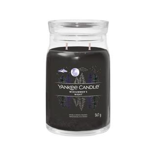 Yankee Candle Signature Candela profumata in vetro Midsummers Night 