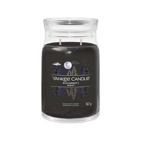 Yankee Candle Signature Candela profumata in vetro Midsummers Night 