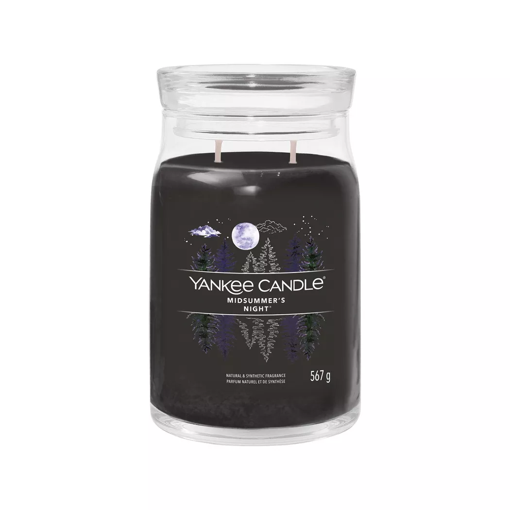 Yankee Candle Signature - Bougie parfumée en verre, 567G, Black