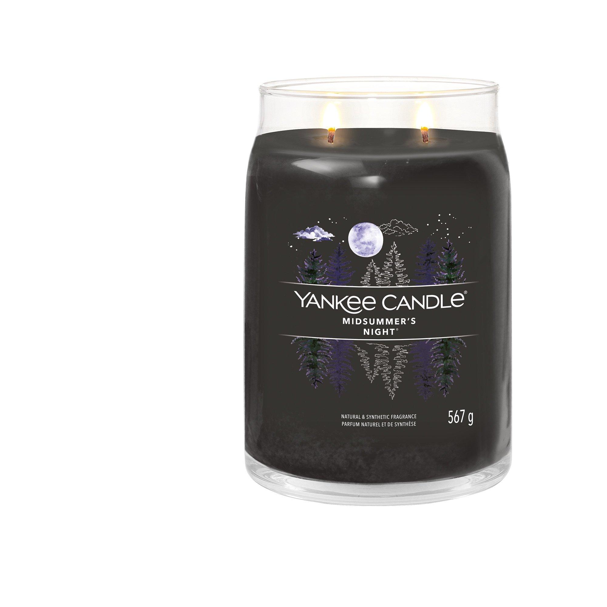 Yankee Candle Signature Candela profumata in vetro Midsummers Night 